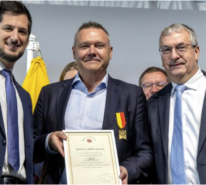 Philippe Foucart, Walloon Merit Officer