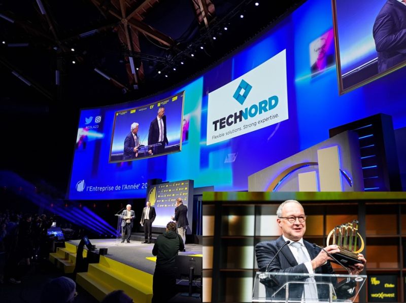 Passing the torch: Technord congratulates Schréder, Company of the Year 2024
