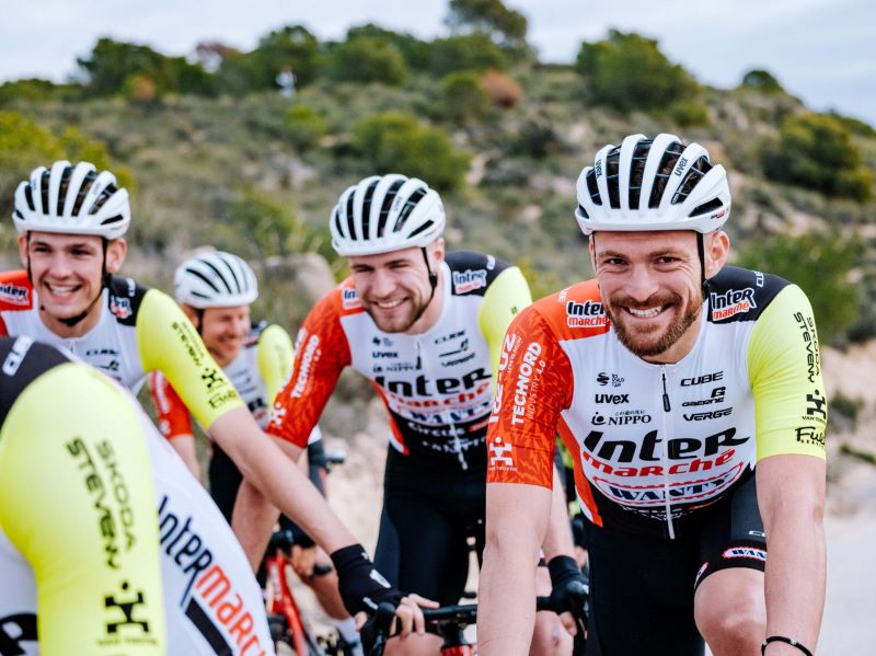 partnership with the Intermarché-Wanty cycling team for 2025