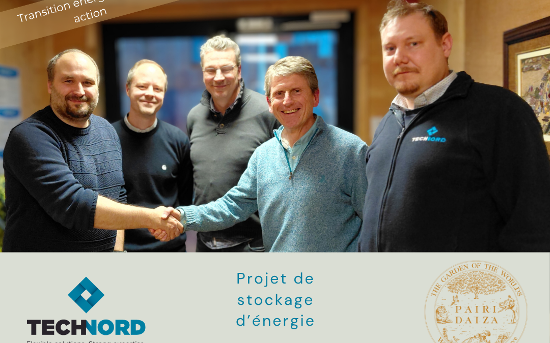 Energy storage: Technord supports Pairi Daiza in a new phase of its energy transition