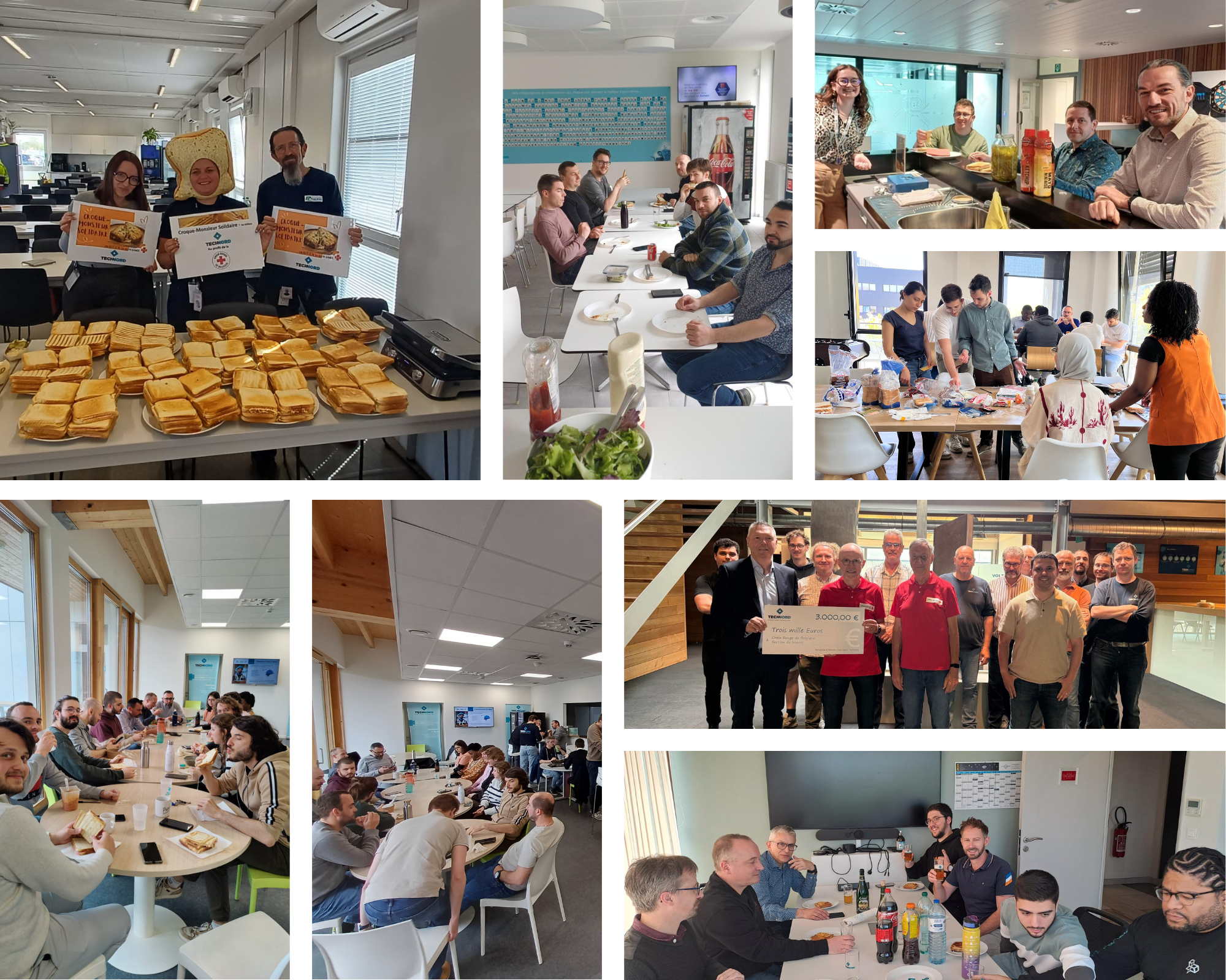 2026 Charity Croque Monsieur – Donation to the Wavre Red Cross
