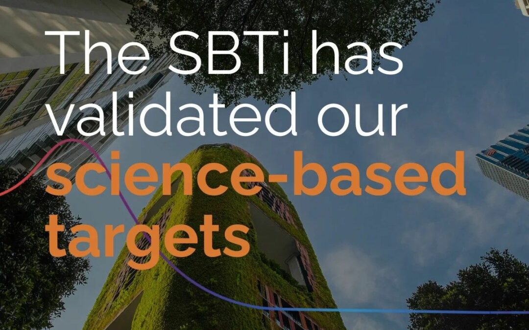 Technord obtient la validation de ses objectifs climatiques par la Science Based Targets initiative (SBTi)